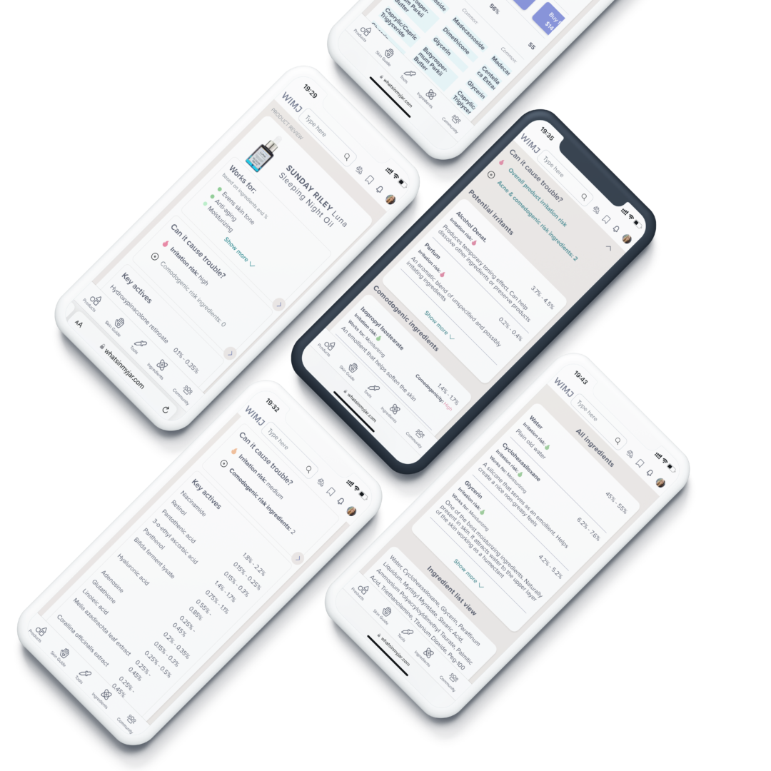 Skincare Ingredient Analyzer What's In My Jar Skin Guide