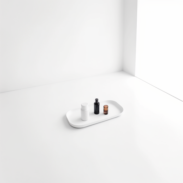 Minimalist skincare routine beautiful minimalist photo